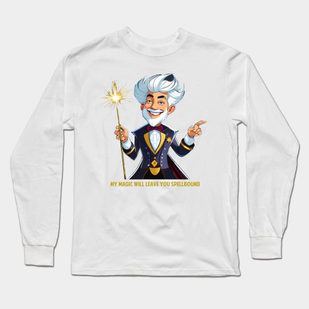 Magician Long Sleeve T-Shirt by ArtShare